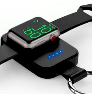Iwatch portable keyring charger.